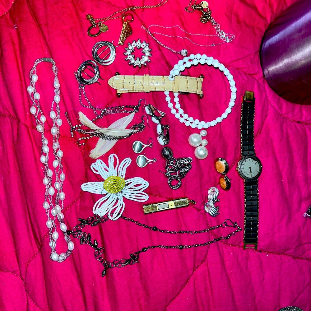 Lot of mixed jewelry 27 pieces #116